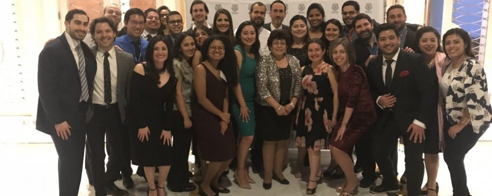 Young-physicians-and-residents-at-the-NHMA-gala-1024x768 On March, MOLA representative participated and presented on MOLA’s model at National Hispanic Medical Association’s annual conference in Washington DC.