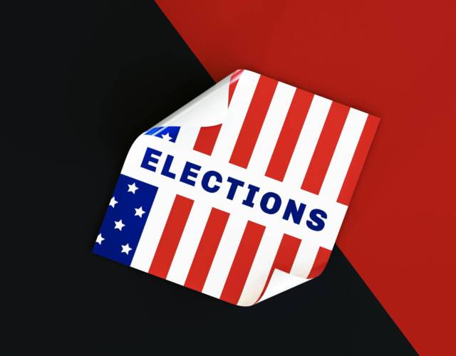 us-elections-vote-concept-with-flag